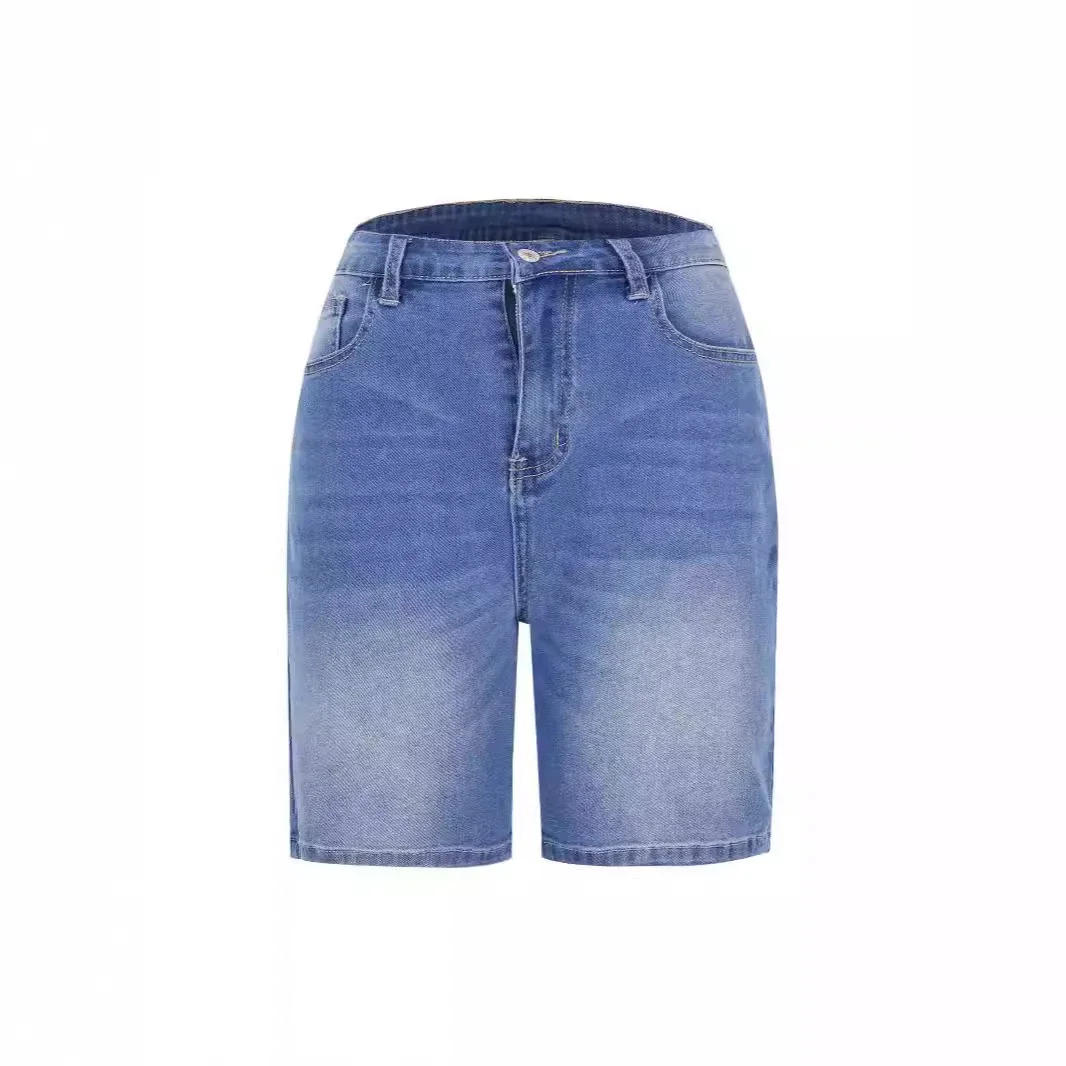 Factory Direct Fashion Slim Denim Capris for Women