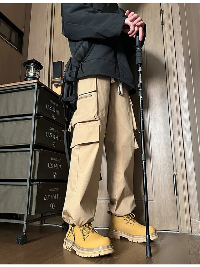 Men's Spring Outdoor Tactical Pants Detail