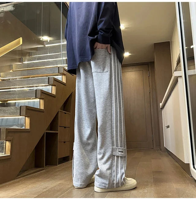 Striped Men's Sweatpants Detail