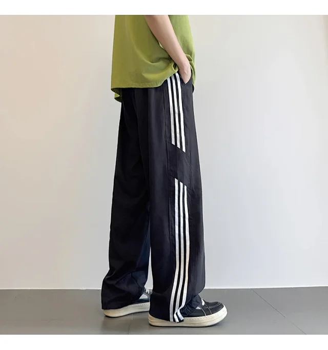 Men's 2025 Summer Straight Casual Pants Detail