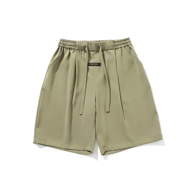 Men's Summer Ice Silk Sport Shorts Detail