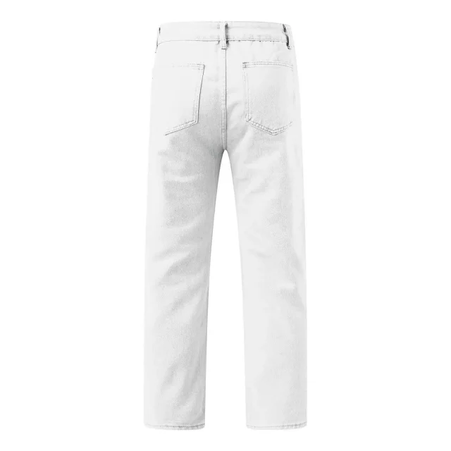 Vintage Loose Wide - Leg Jeans Detail