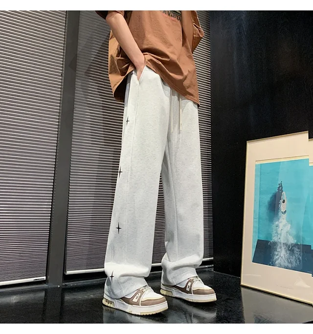 Men's Oversize Sweatpants - Autumn/Winter New Detail