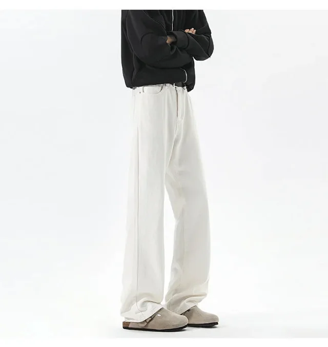Vintage White Men's Jeans Detail