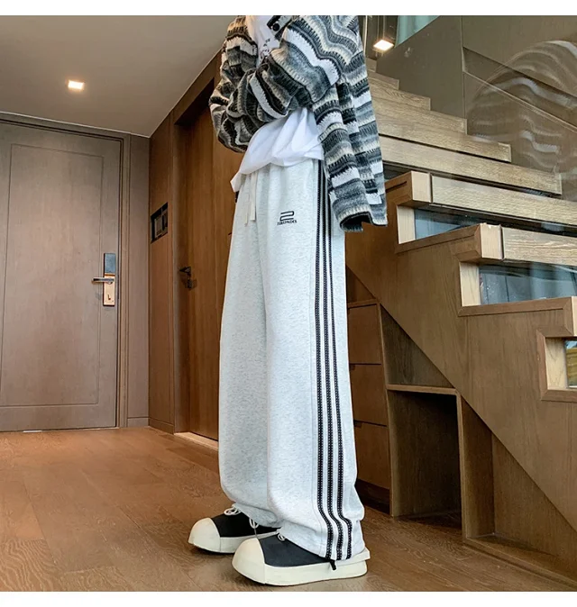2025 Men's Oversize Loose Sweatpants Detail