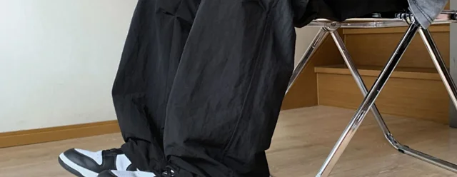 Waterproof Coated Outdoor Hiking Pants Detail