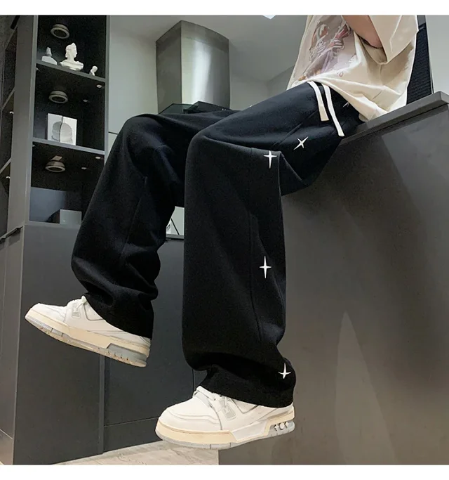 Men's Oversize Sweatpants - Autumn/Winter New Detail