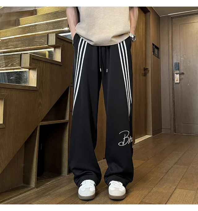 2025 Men's Oversize Wide-Leg Pants Detail