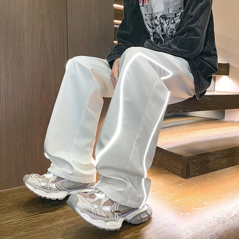 Men's Cream Retro Outdoor Hiking Pants