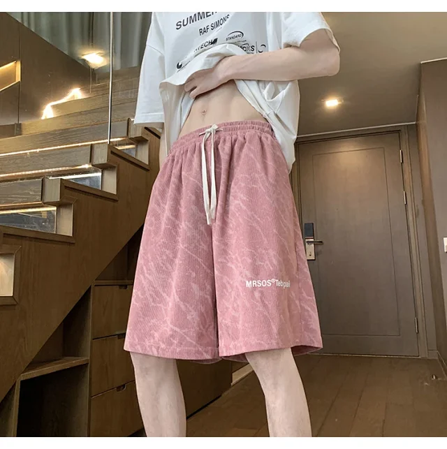 Men's 2025 Summer New Breathable Linen Shorts Detail