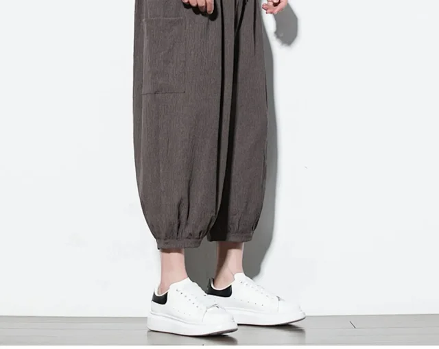 Men's 2025 Summer Ice Silk Capris Detail