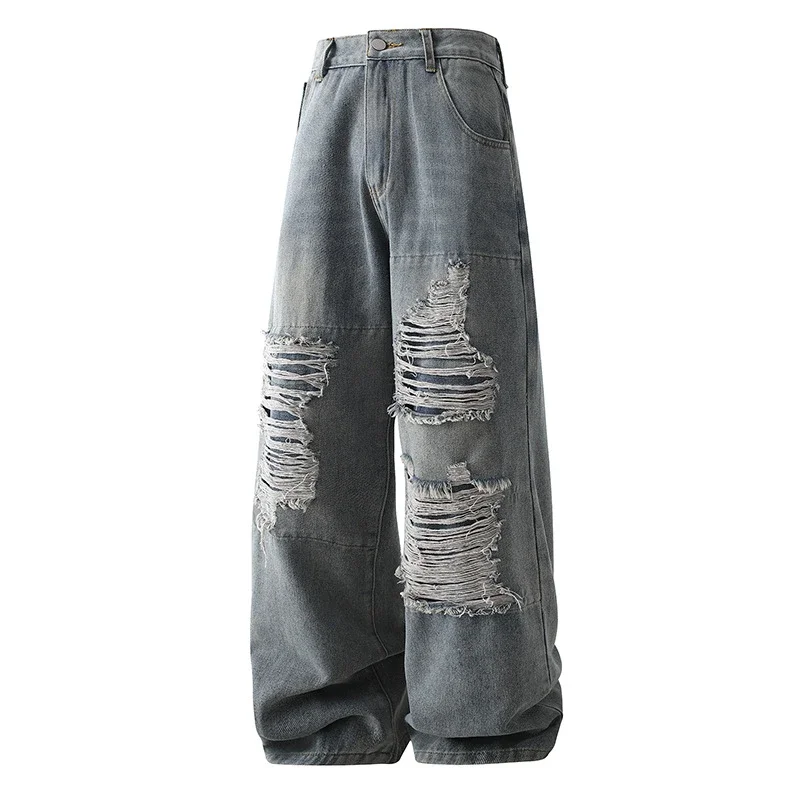 Men's Streetwear Ripped Jeans