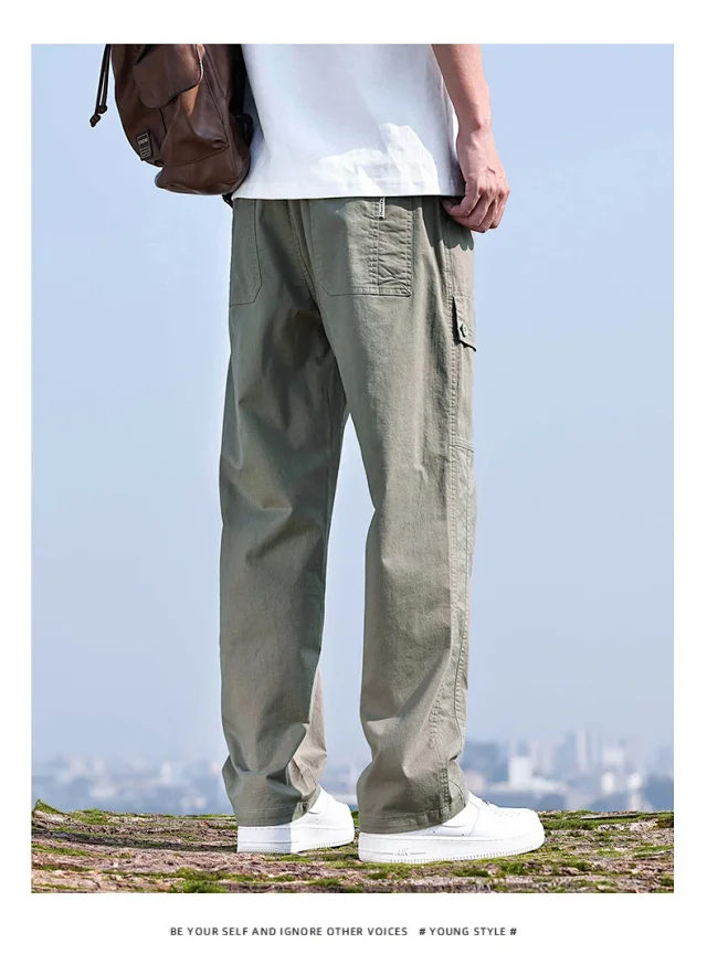 Men's 2025 Spring/Summer American Trendy Work Pants Detail