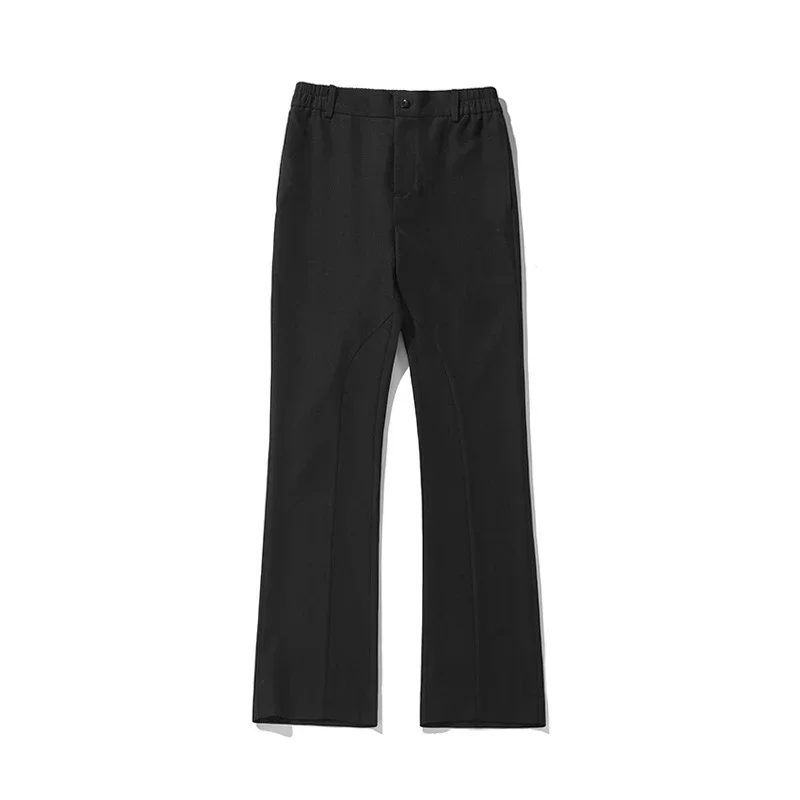 Khaki Men's Spring Euro - American Vibe Micro - Flare Pants