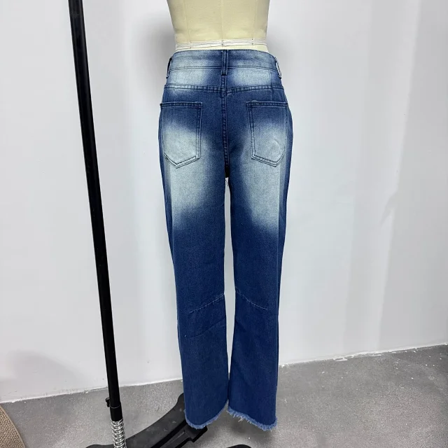 2025 Retro Wide-Leg Jeans for Women Detail