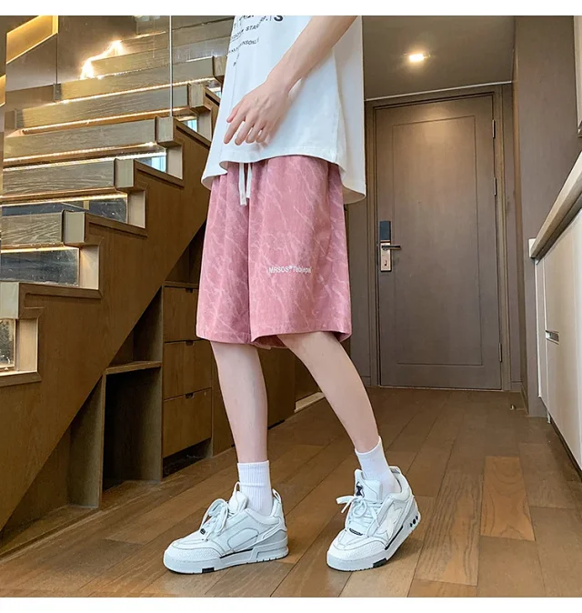 Men's 2025 Summer New Breathable Linen Shorts Detail
