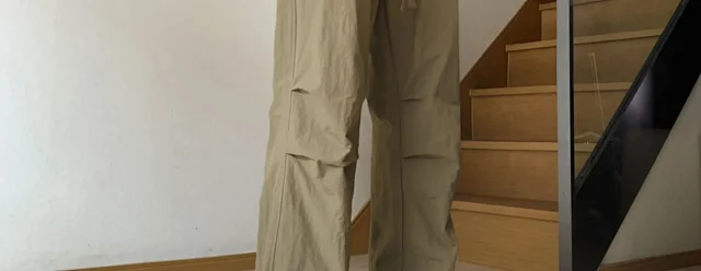 Waterproof Coated Outdoor Hiking Pants Detail