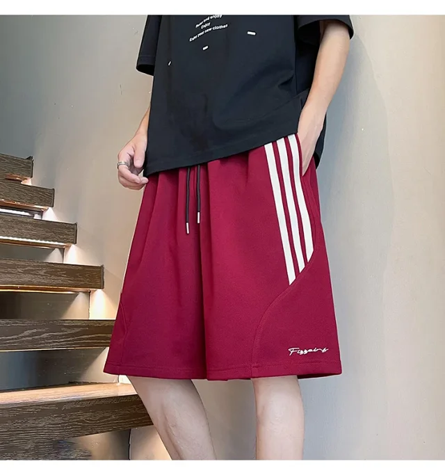 2025 Summer Men's Oversize 5 - Inch Sport Shorts Detail