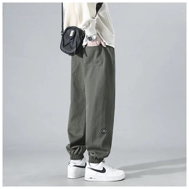 American High Street Workwear Joggers Detail