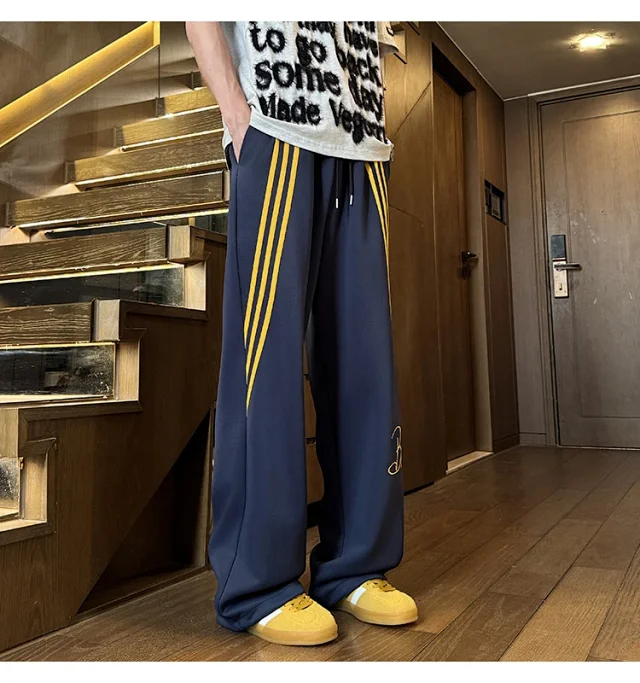 2025 Men's Oversize Wide-Leg Pants Detail