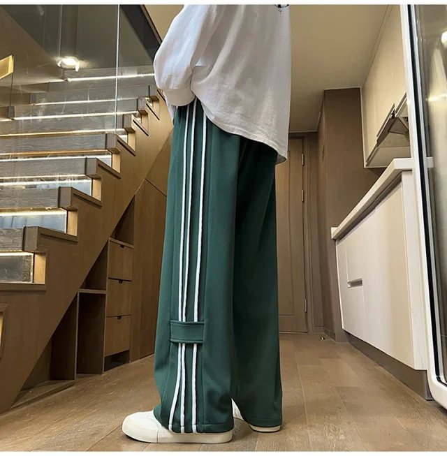 Striped Men's Sweatpants Detail