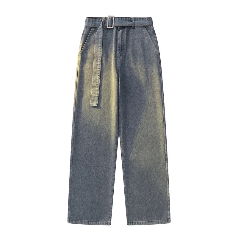 Retro Washed Jeans for Men