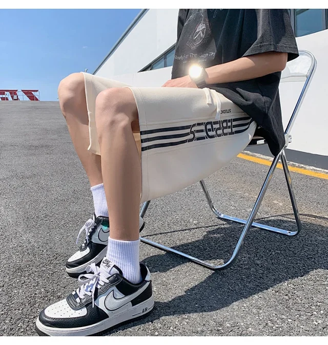 Summer Men's Oversize Sport Shorts Detail