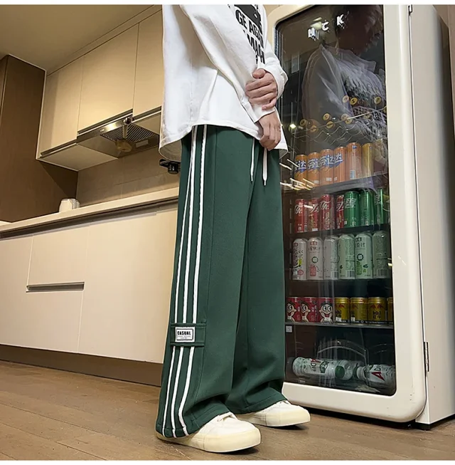 Striped Men's Sweatpants Detail