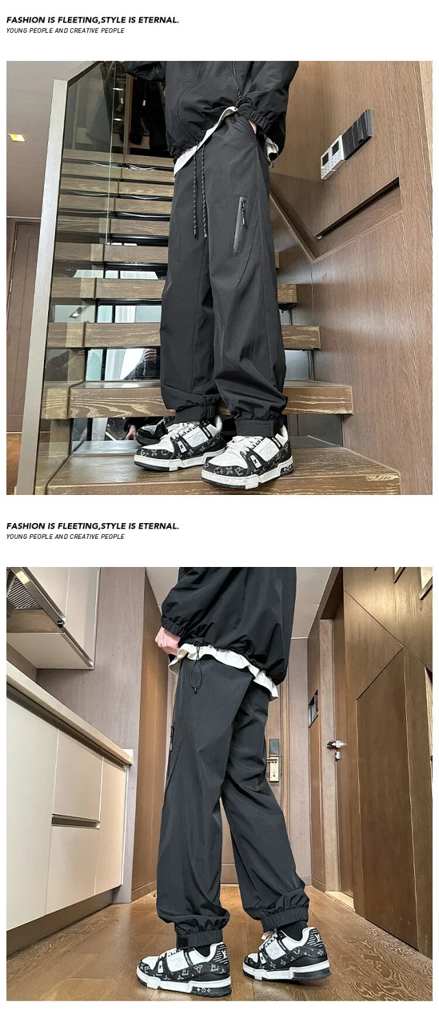 Men's 2025 Spring/Fall Waterproof Hiking Pants (Loose Fit) Detail