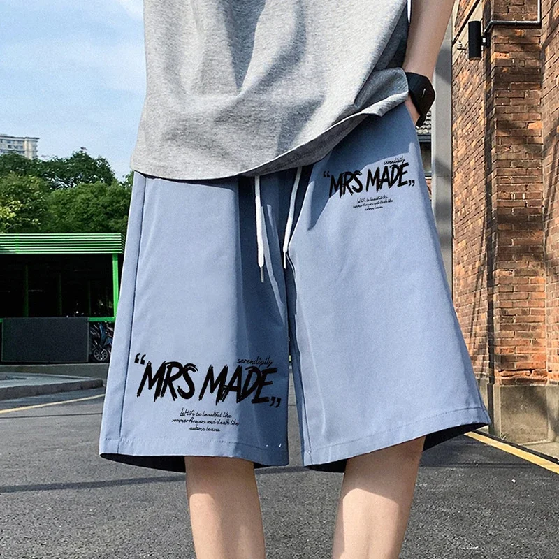 Men's Summer 2025 Oversize Straight Shorts