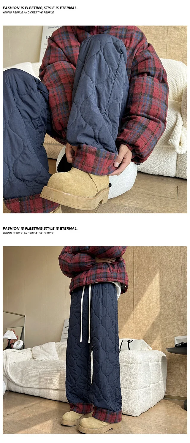 Unisex Fleece Ski Pants Detail