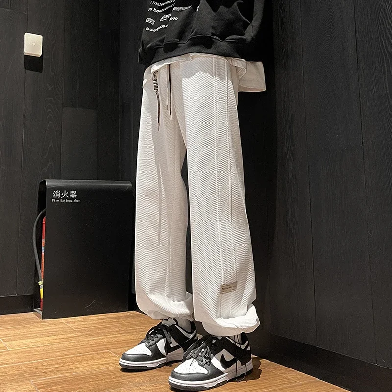 Men's Retro Oversize Wide-Leg Pants