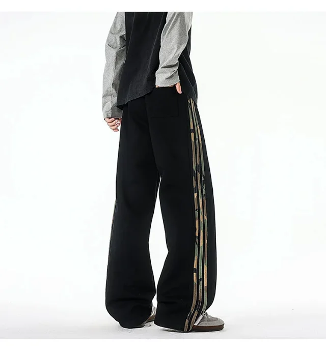 Men's Camo 3-Stripe Joggers for 2m Teens Detail