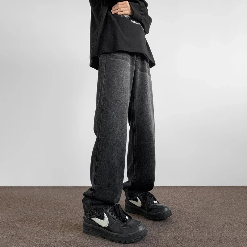 Hip Hop Retro Blue Denim Pants
