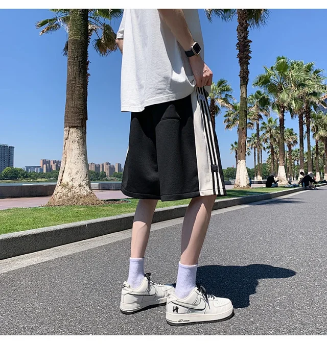 Men's Summer Shorts 5-Point Sports Detail