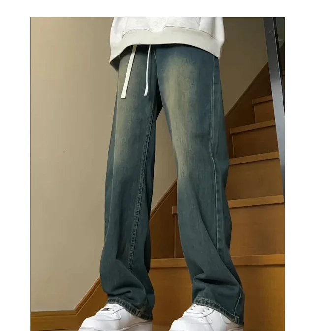 Vibe Retro Men's Spring Jeans Detail