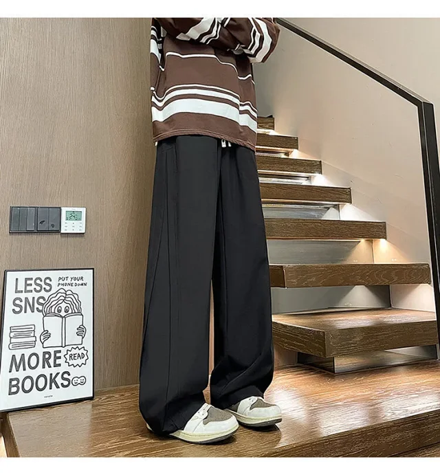 Oversize Vibe Pleated Wide - leg Pants Detail