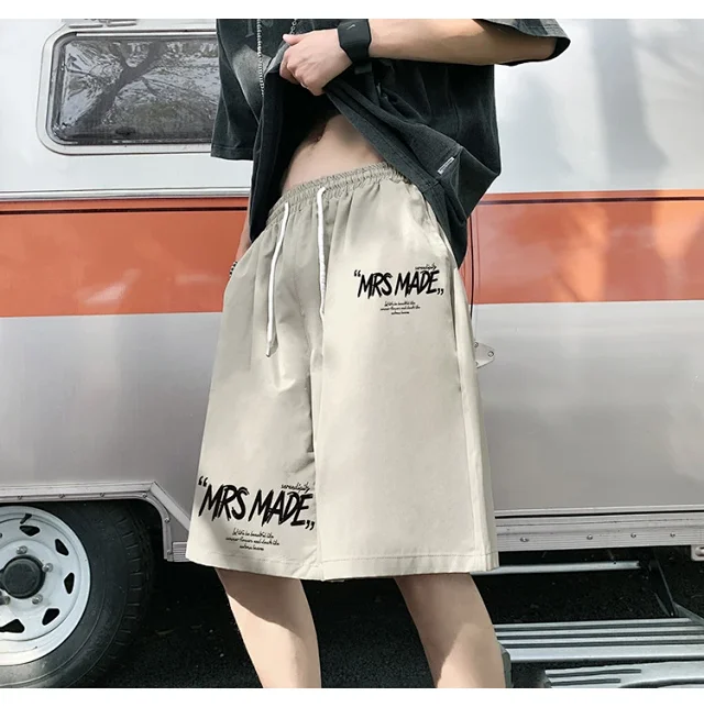 Men's Summer 2025 Oversize Straight Shorts Detail