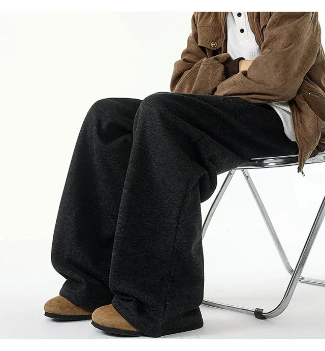 M - 6XL Men's Cleanfit Fluffy Joggers Detail