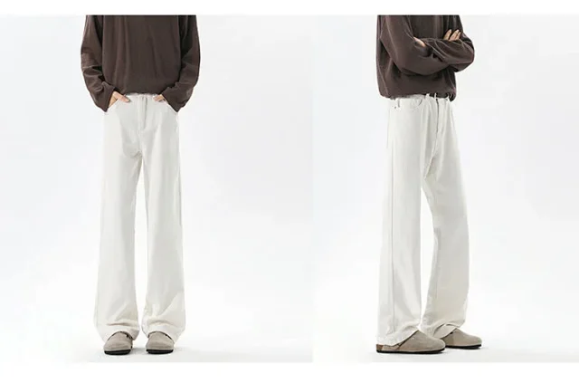 Vintage White Men's Jeans Detail
