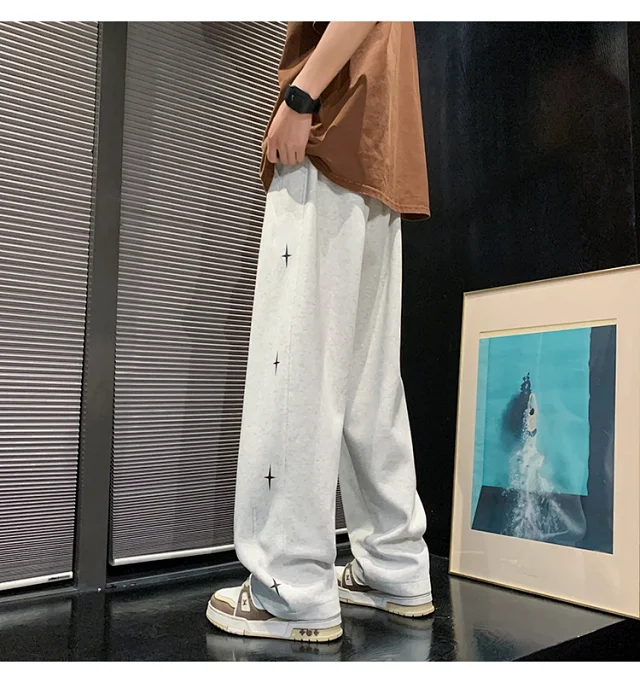 Men's Oversize Sweatpants - Autumn/Winter New Detail