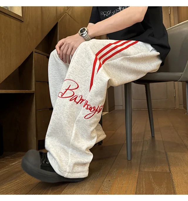 2025 Men's Oversize Wide-Leg Pants Detail