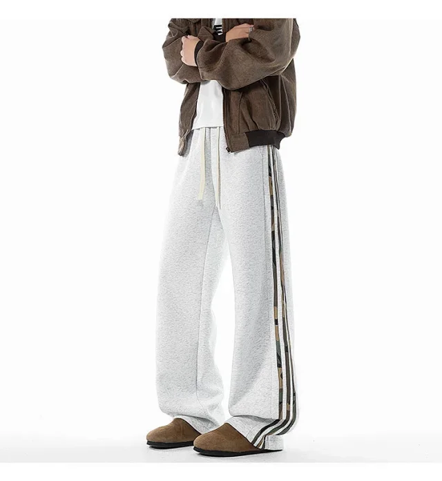Men's Camo 3-Stripe Joggers for 2m Teens Detail