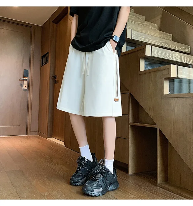 2025 Men's Summer Loose Straight Shorts Detail