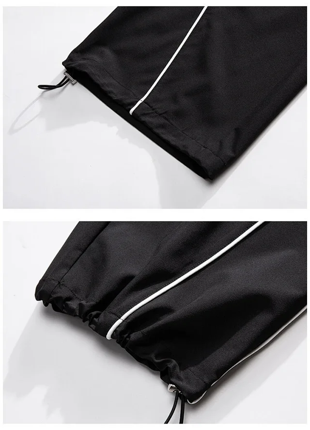 Men's Summer Ice Silk Wide - leg Pants Detail