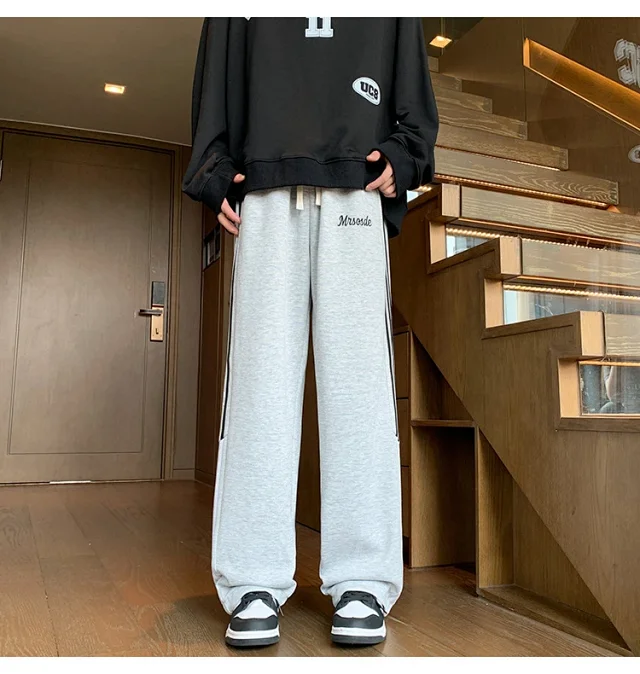 Men's Straight Pants for Autumn/Winter Detail