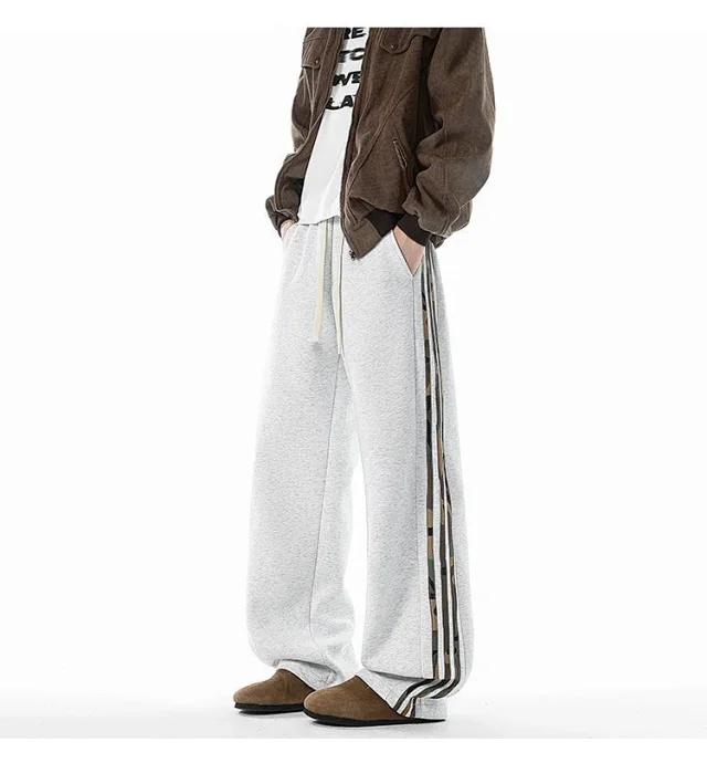 Men's Camo 3-Stripe Joggers for 2m Teens Detail