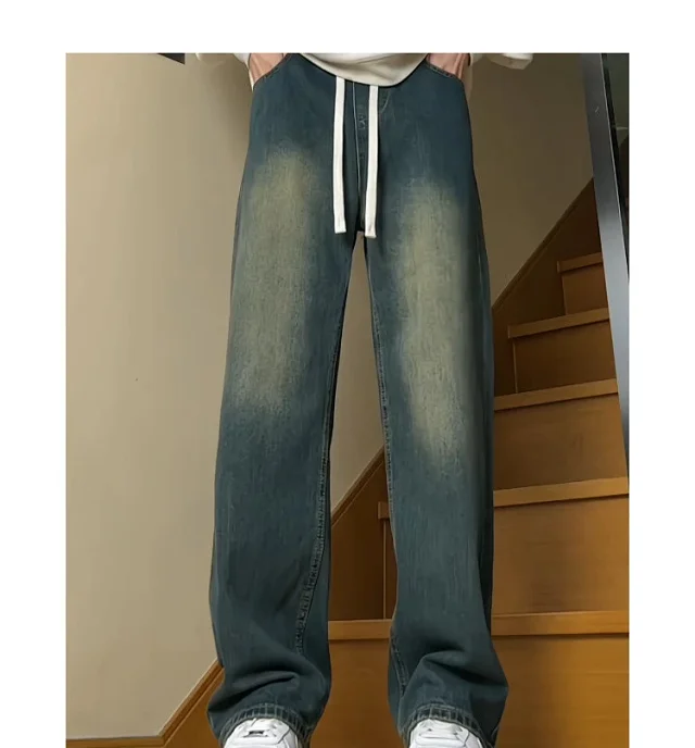 Vibe Retro Men's Spring Jeans Detail