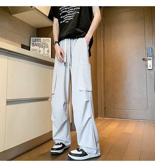Men's Ice Silk Pants 2025 Detail
