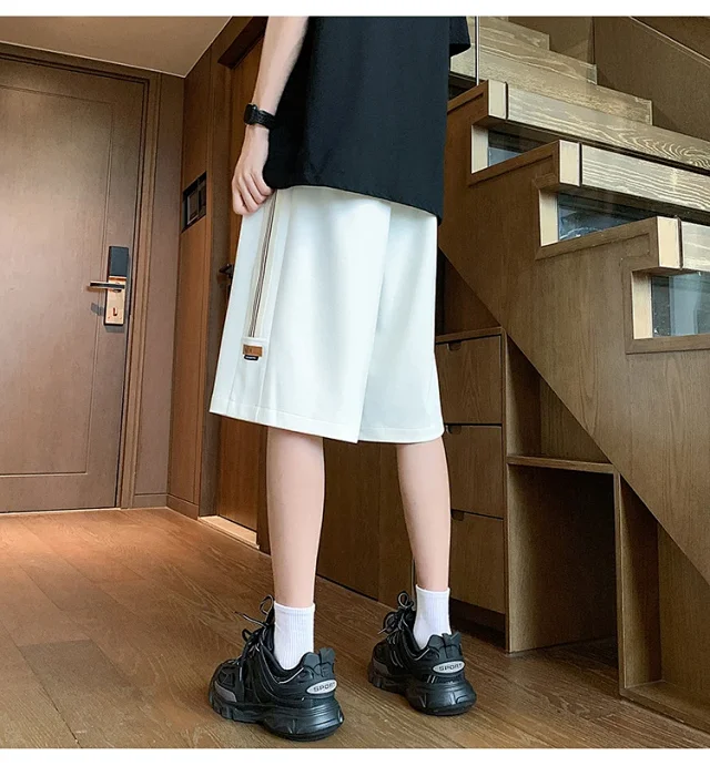 2025 Men's Summer Loose Straight Shorts Detail